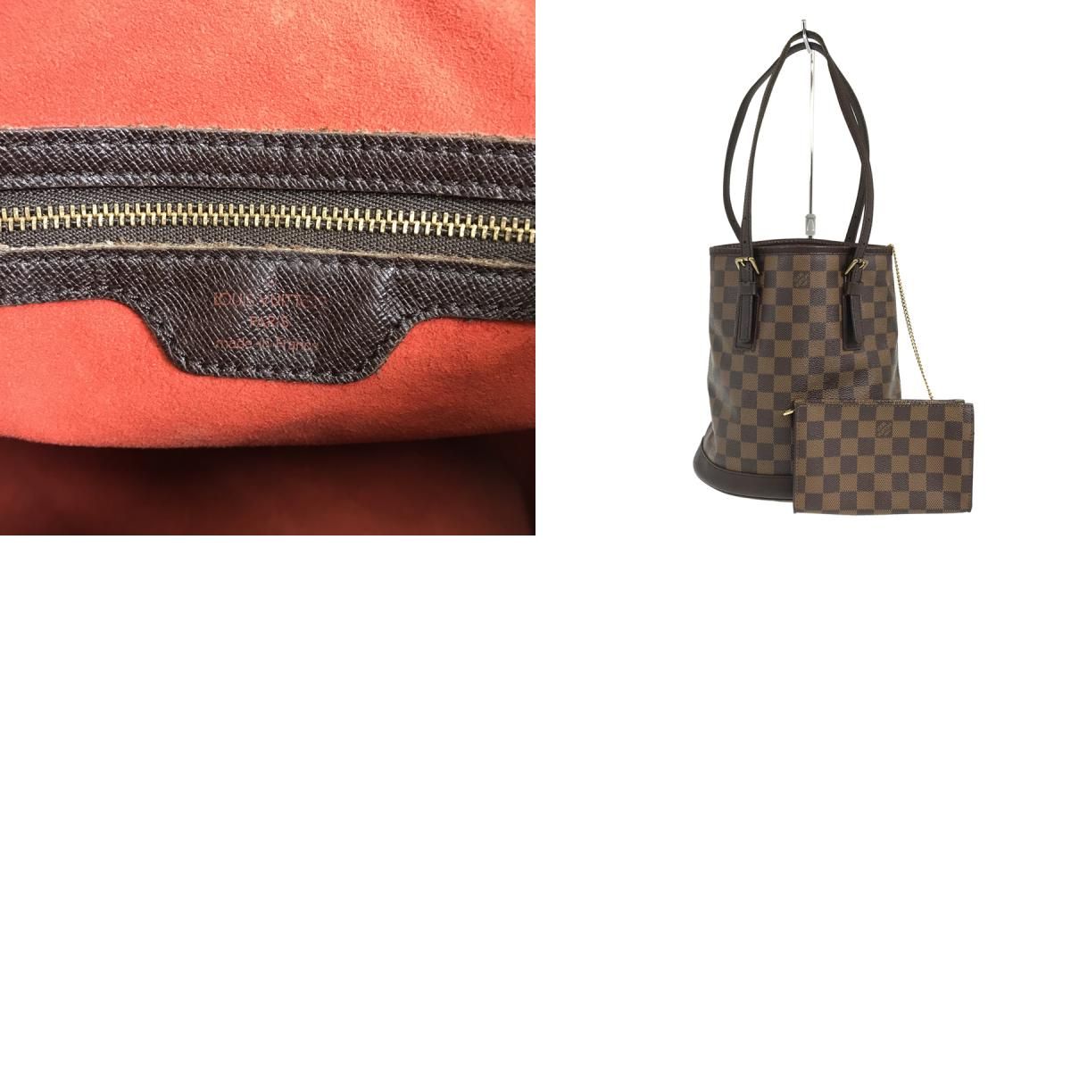 ルイ・ヴィトン LOUIS VUITTON ダミエ マレ バケット バケツ型 N42240 