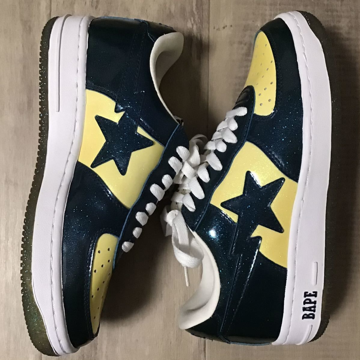 APE BAPESTA ラメ US10.5 美品