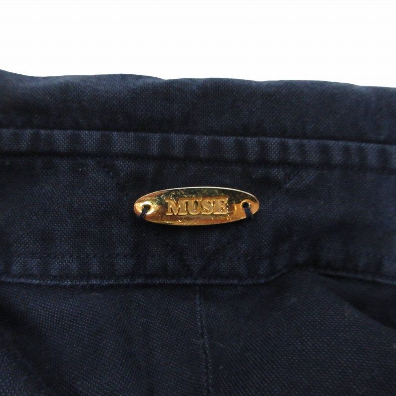 ミューズ ドゥーズィエム クラス MUSE  22SS OXFORD BD シャツ ボタンダウン 長袖 ブラウス 紺 ネイビー F フリーサイズ IBO70 楽天市場】MUSE de Deuxieme Classe ミューズ ドゥ