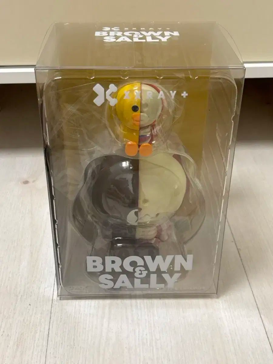【雷市場（ポンジャン）商品韓国直送】 LINE FRIENDS（ライン フレンズ） X ジェイソン フリニ XXRAY PLUS ブラウンu0026サリー フィギュア