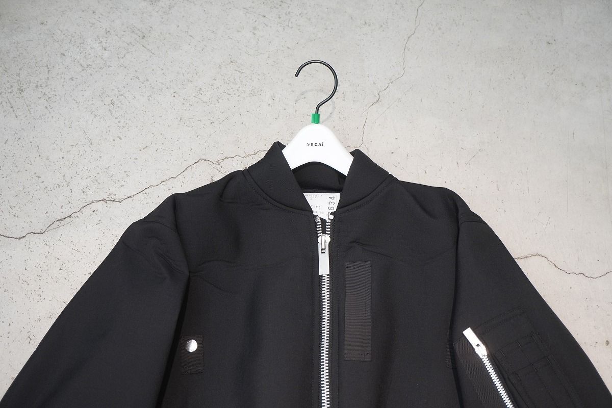 Sacaiボンディングブルゾン今期完売品/新品未使用品ですサイズ1 sacai 国内買付 Suiting Bonding Blouson (sacai/ブルゾン) 25