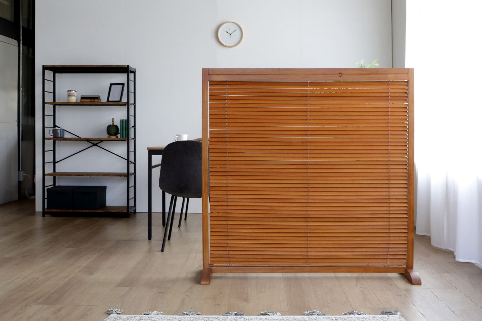 1連パーティション 衝立(高さ119cm) JP-LB1　ブラウン　茶色 1連パーティション 衝立(高さ119cm) JP-LB1 ブラウン 茶色