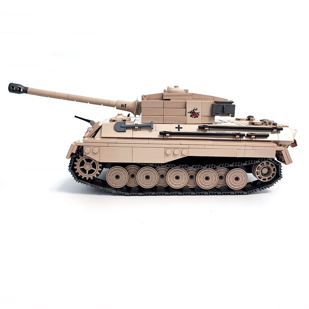 ESシリーズ ドイツ ティーガーⅡ ブロック戦車 978PCS キング