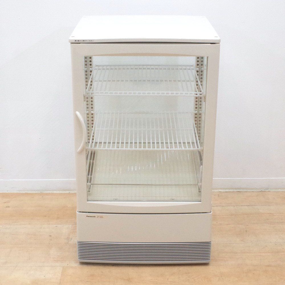 Panasonic 冷蔵ショーケース 65L　SMR-CZ65F Panasonic パナソニック 冷蔵ショーケース SMR-CZ65F 全面ガラス