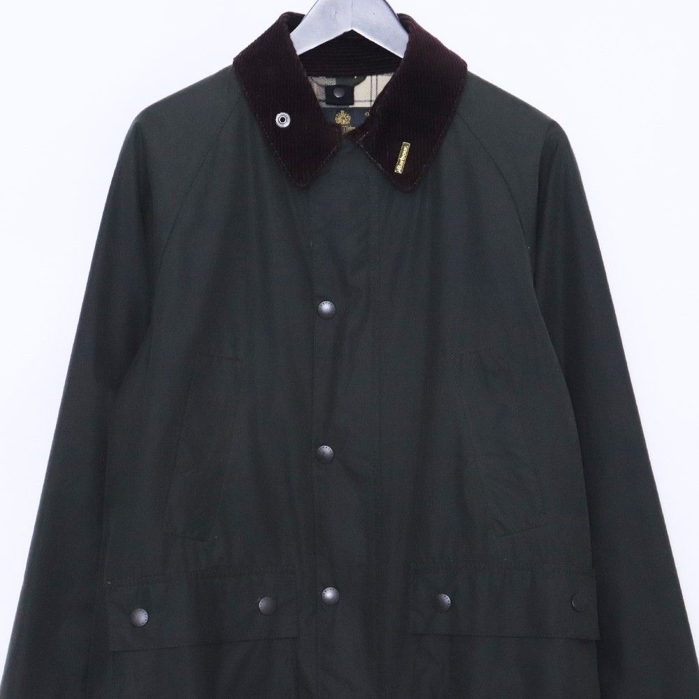 美品 Babour Bedale SYLKOIL 英国製 オイルドジャケット 英国製 Barbour バブアー オイルドジャケット SL BEDALE セージ