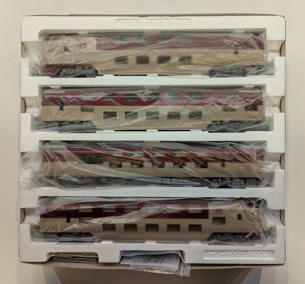 TOMIX HOゲージ JR285系特急寝台電車(サンライズエクスプレス)基本B＋