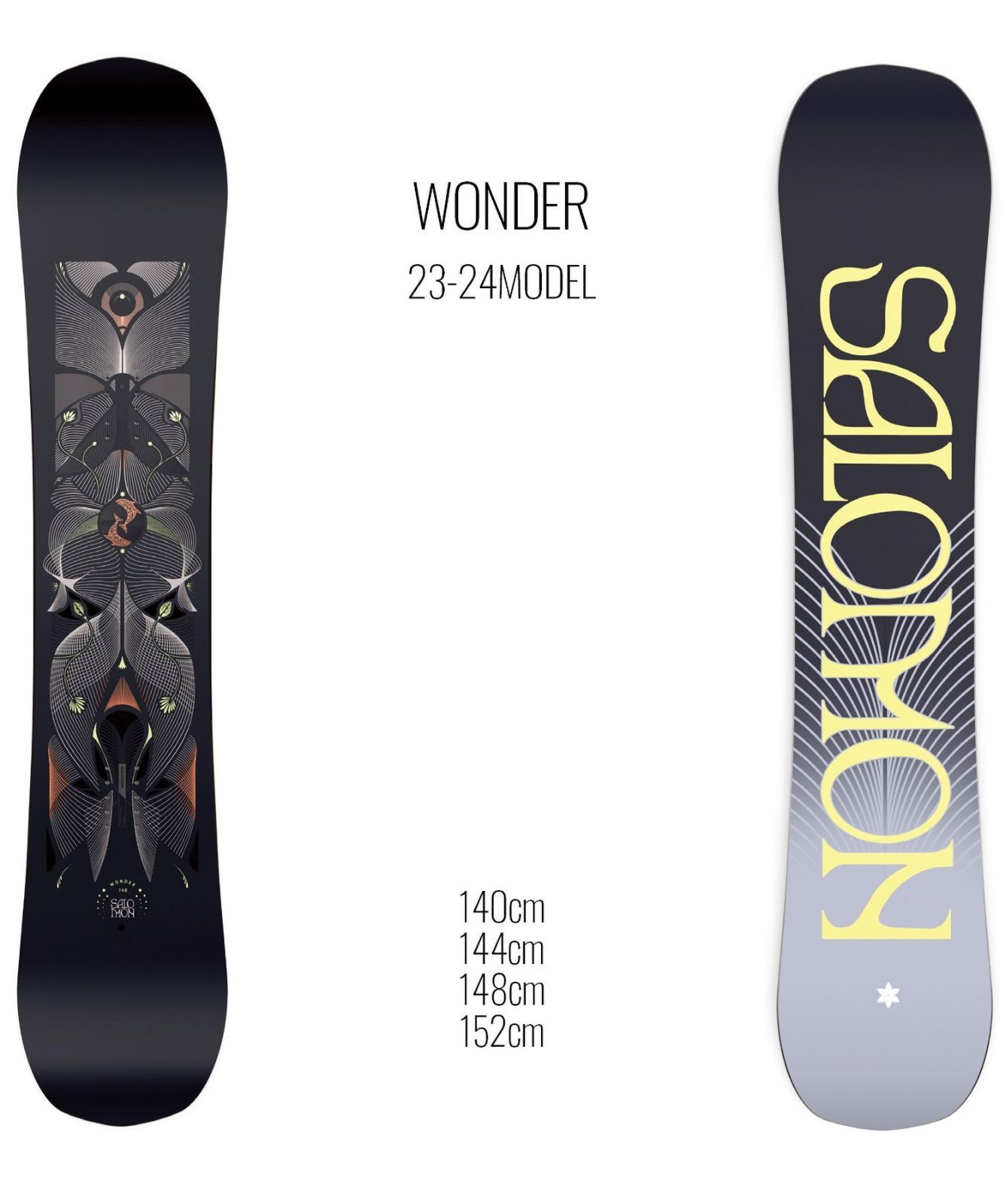 世界の SALOMON WONDERワンダー 146cm- 当店だけの限定モデル WONDER ...