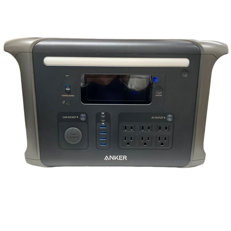 ANKER Solix F1500 Portable Power Station A1772511 ブラック 通電のみ 家電 電化製品 ♥品 12510K195