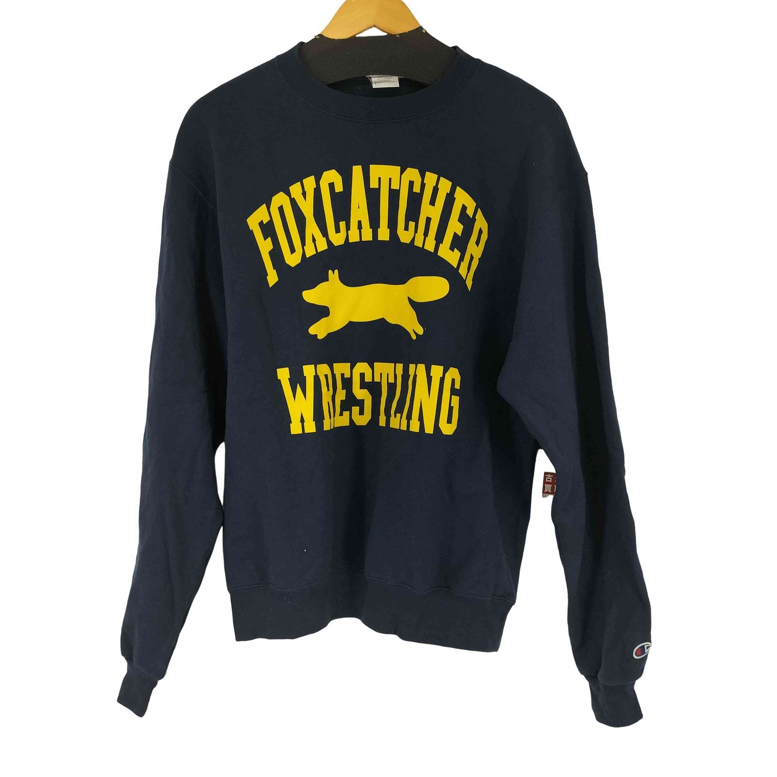チャンピオン Champion フロントプリントクルーネックスウェット ECO AUTHENTIC メンズ JPN：M 