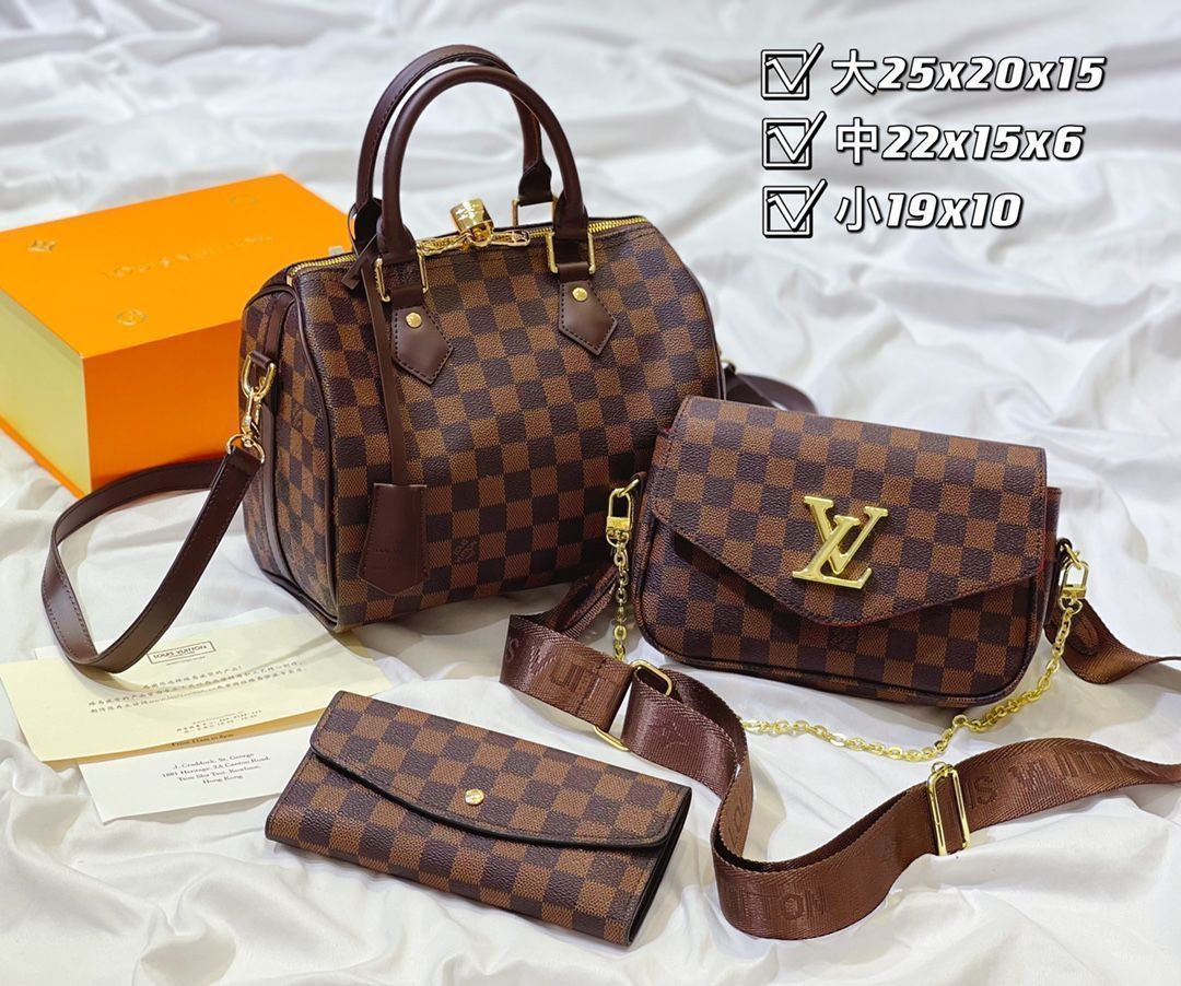 ☆美品☆LOUIS VUITTON ルイヴィトン ショルダーバッグ ハンドバッグ  財布  3点セット