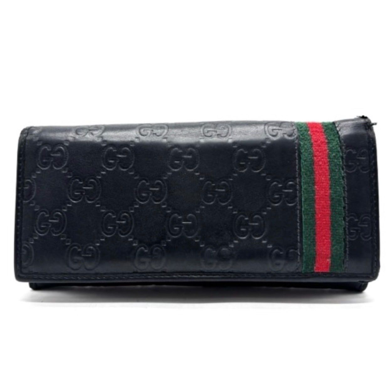 【美品】GUCCI 長財布 シェリーライン GG柄 シマレザー ネイビー 1020577202_720x.jpg?v=1726200072
