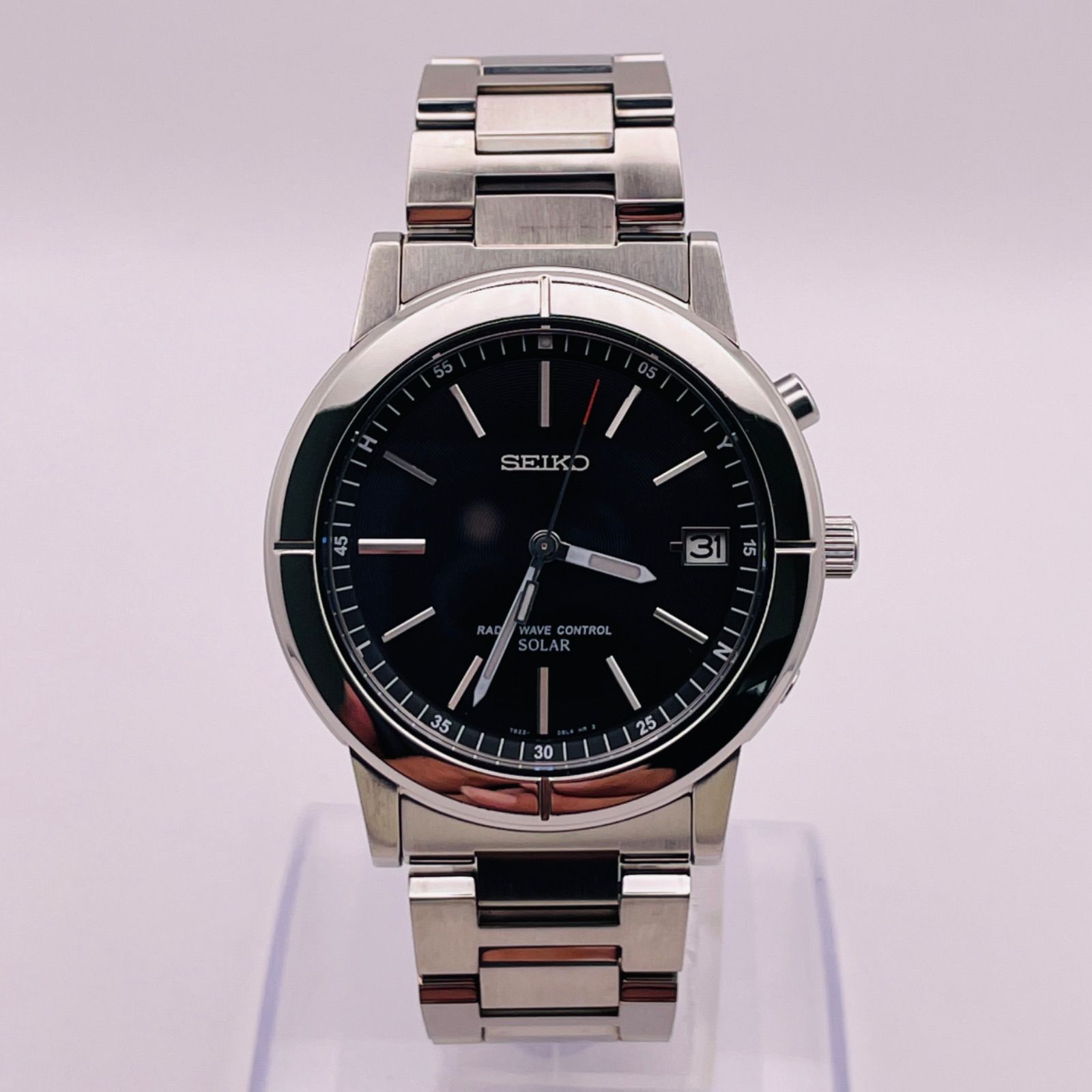 T510）希少！ 良品 正常稼動 SEIKO セイコー 電波ソーラー SPIRIT