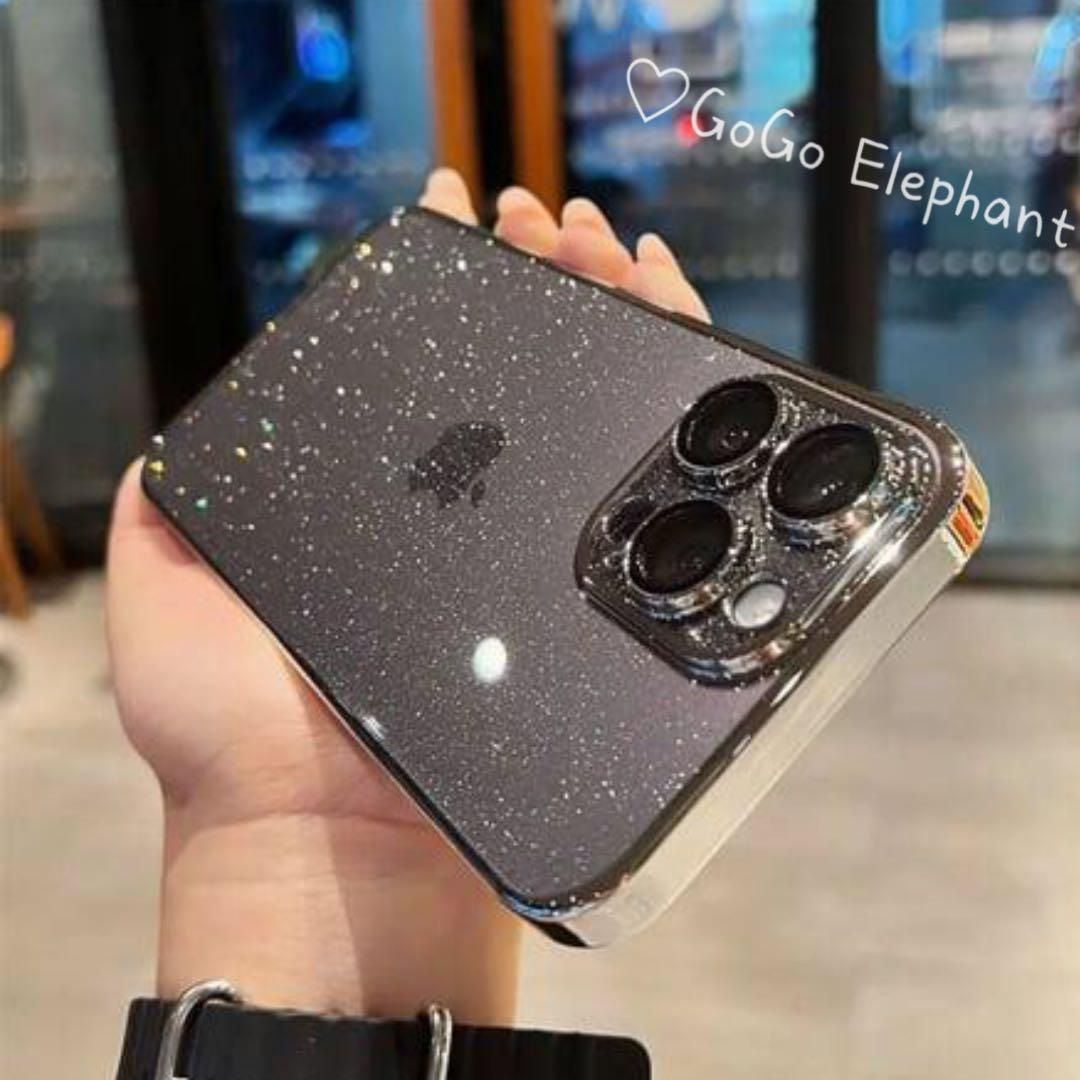 見事な創造力 韓国♡高級感 映え♪ キラキラ ラメ入り iphoneケース iPhoneアクセサリー