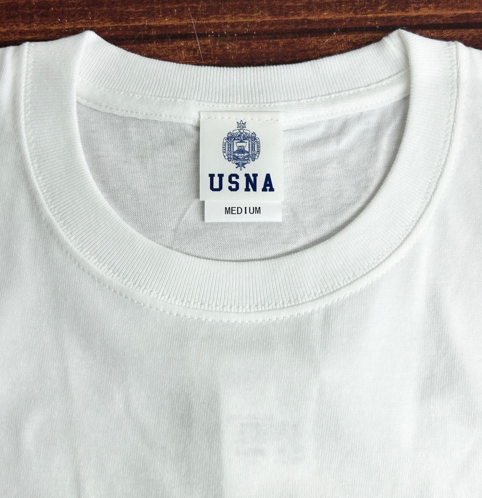 超美品！USNA アメリカ海軍兵学校　正規品　ベースボール　シャツ　サイズM 超美品！USNA アメリカ海軍兵学校 正規品 ベースボール シャツ