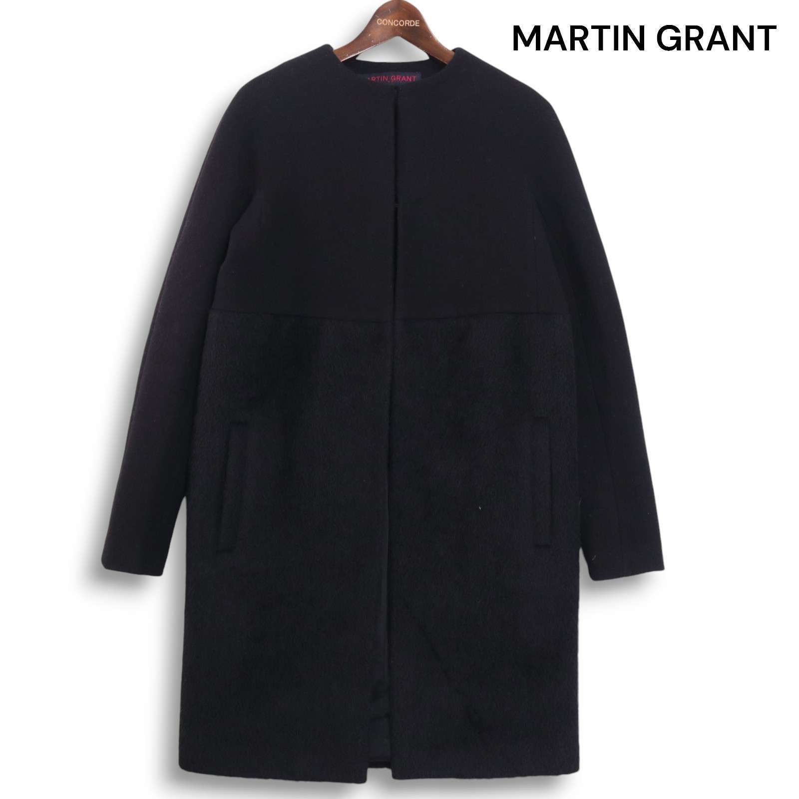 中華のおせち贈り物 フランス製☆ 切替 秋冬♪ マーティングラント GRANT MARTIN ジャケット・アウター