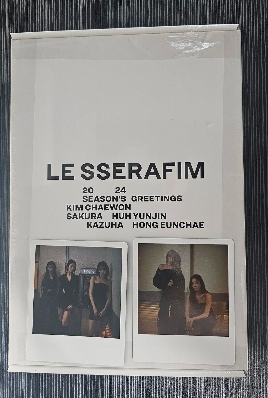 【特典付】新品 未開封 LE SSERAFIM 2024 シーグリ 楽天市場】☆流通特典☆ LE SSERAFIM 2024 SEASON'S GREETINGS