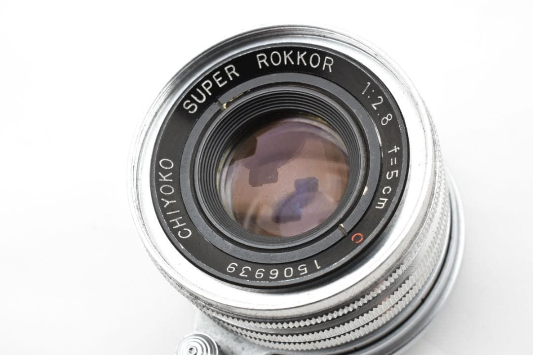 ☆美品☆CHIYOKO SUPER ROKKOR 5cm F2.8 C#1288