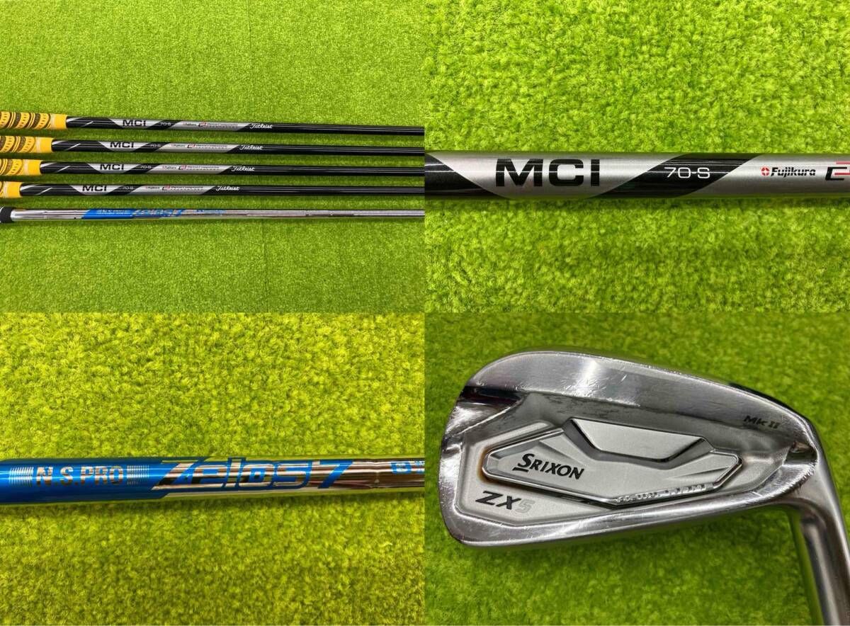 DUNLOP/ダンロップ SRIXON ZX5 Mk2 アイアンセット フレックスS