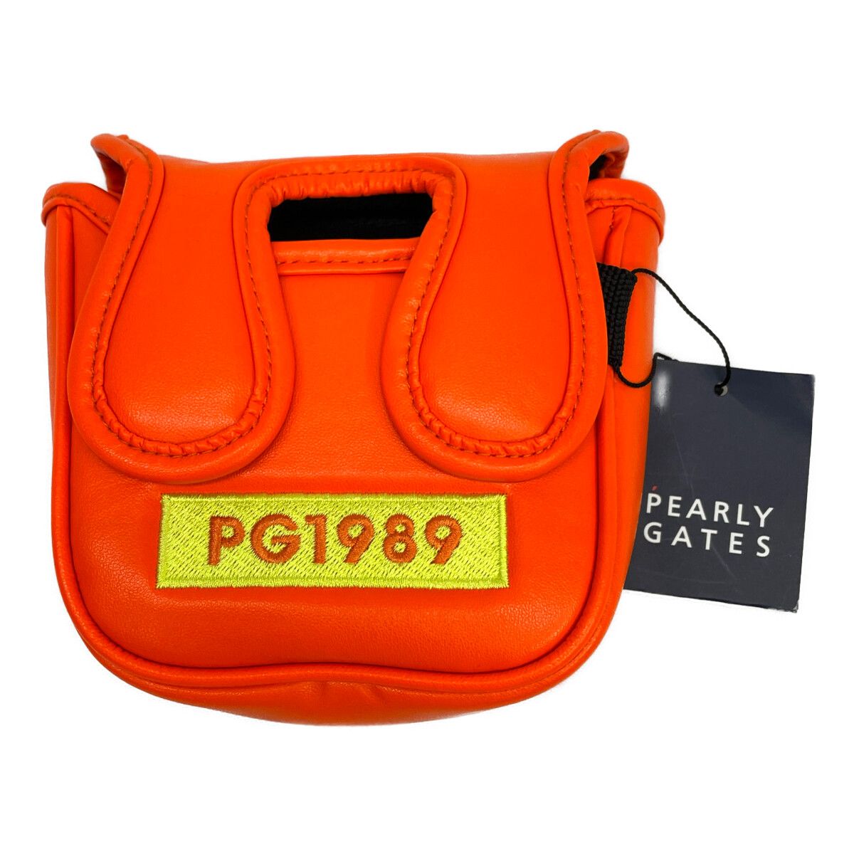 未使用品 パーリーゲイツ PEARLY GATES パターカバー オレンジ