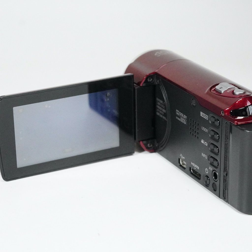 JVC Victor Everio GZ-HM450-R レッド 動作OK 返金保証 /2068