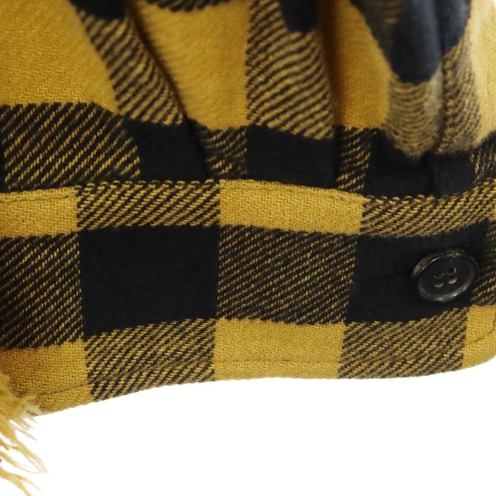 Palm Angels (パームエンジェルス) 23SS MENDED CHECK OVERSHIRT 