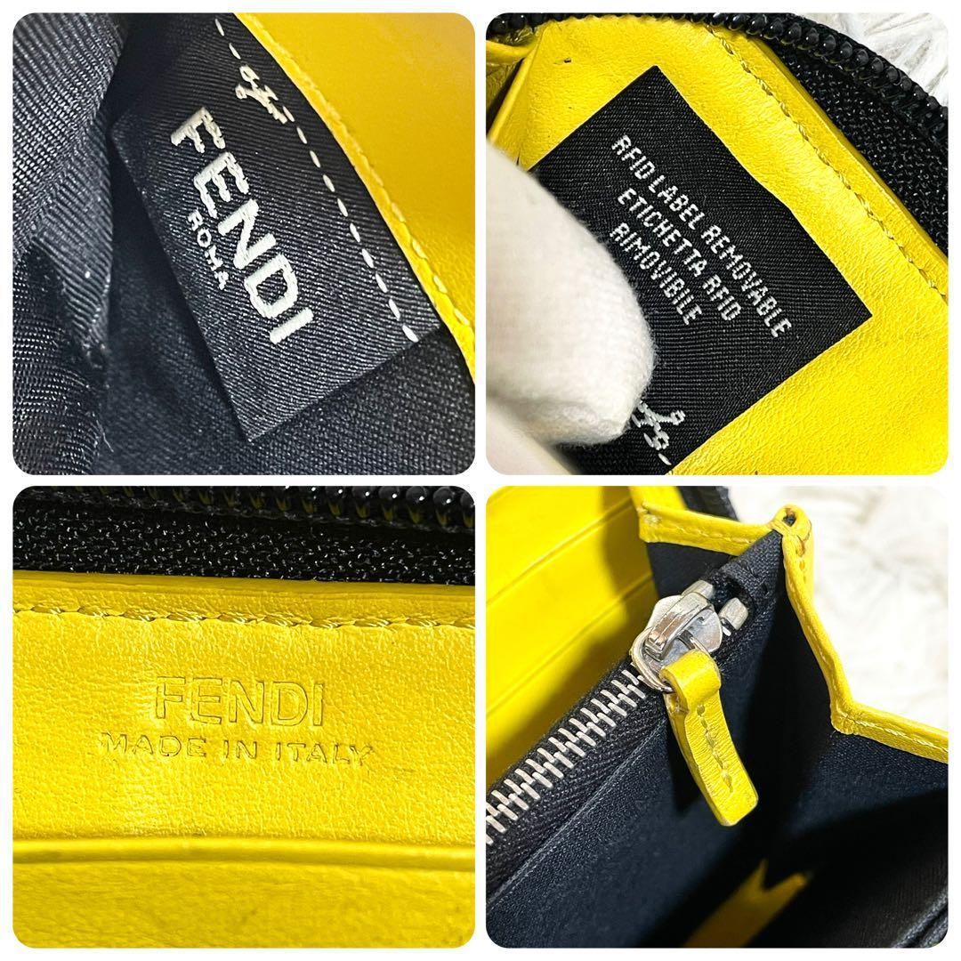 【近年モデル】フェンディ 長財布 ズッカ ロゴプリント ラウンドジップ 男女兼用 近年モデル】フェンディ 長財布 ズッカ ロゴプリント ラウンド