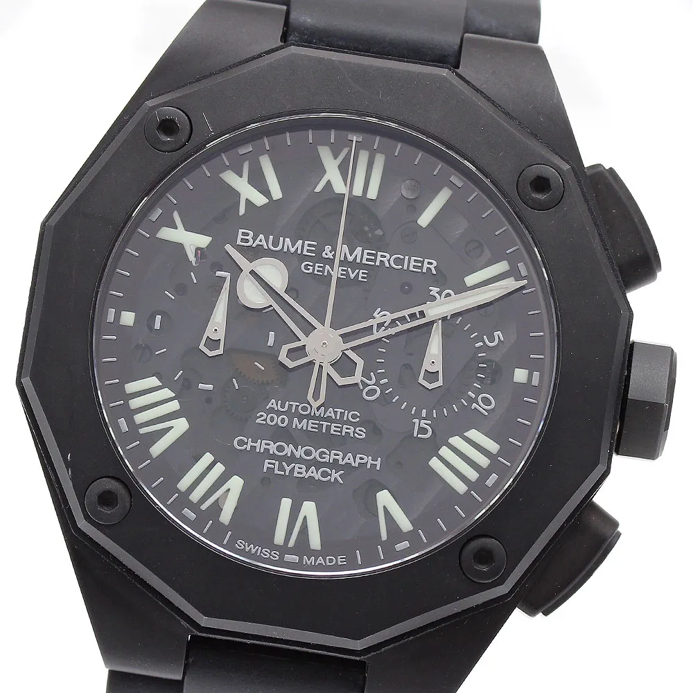 ⭐︎限定 希少⭐︎ ボーム&メルシエ リビエラ 10746 ほぼ未使用 箱 保証書付 ⭐︎限定 希少⭐︎ ボーム&メルシエ リビエラ 10746 ほぼ未使用