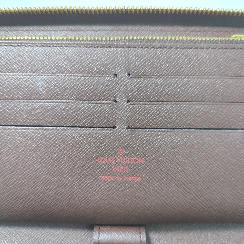 ルイヴィトン ダミエラインジッピーオーガナイザーラウンドファスナー N60003 LOUIS VUITTON ルイヴィトン ダミエ・エベヌ・ジッピー