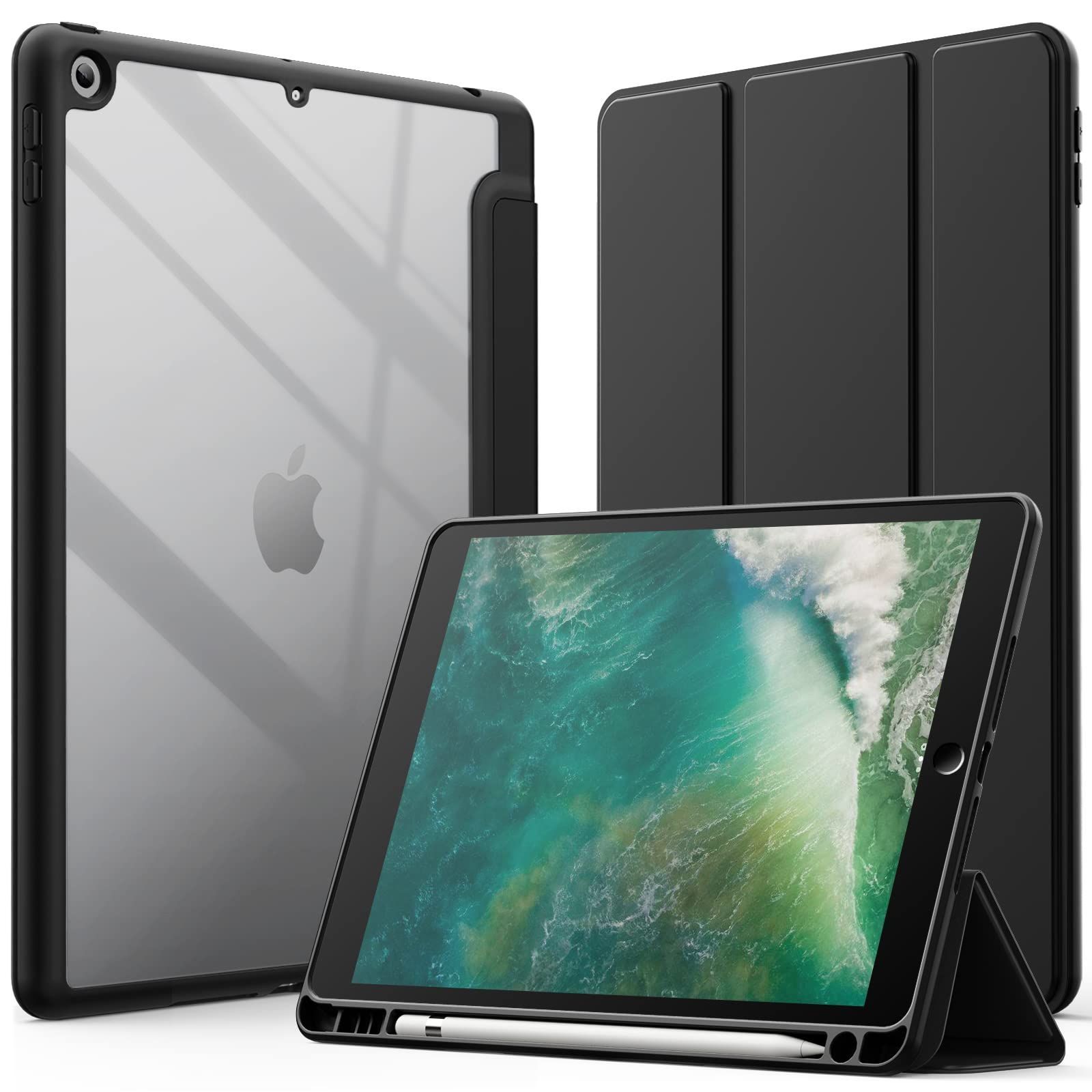 色: ブラック】JEDirect iPad 9.7インチ ケース 第65世代、 - www ...