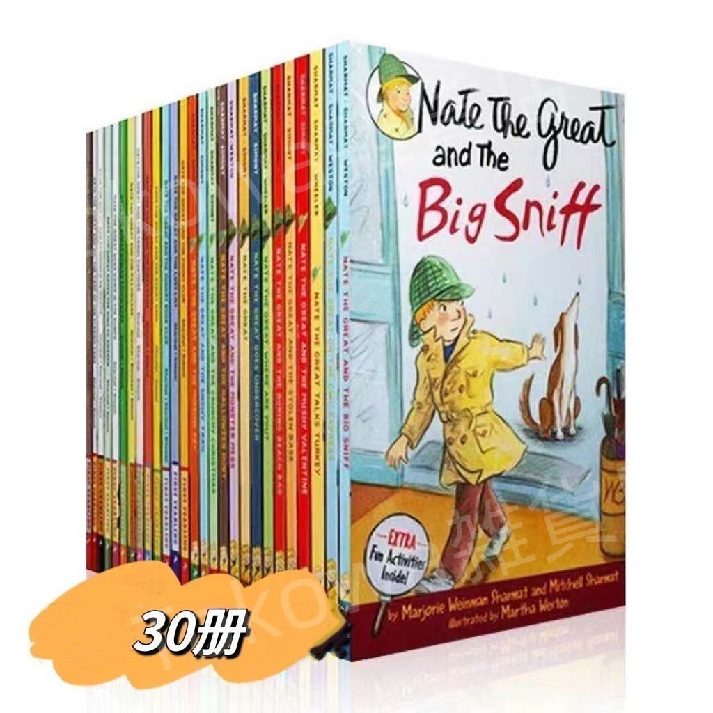 Amazon.co.jp: Nate The Great 30冊 少年探偵ネイト 英語絵本