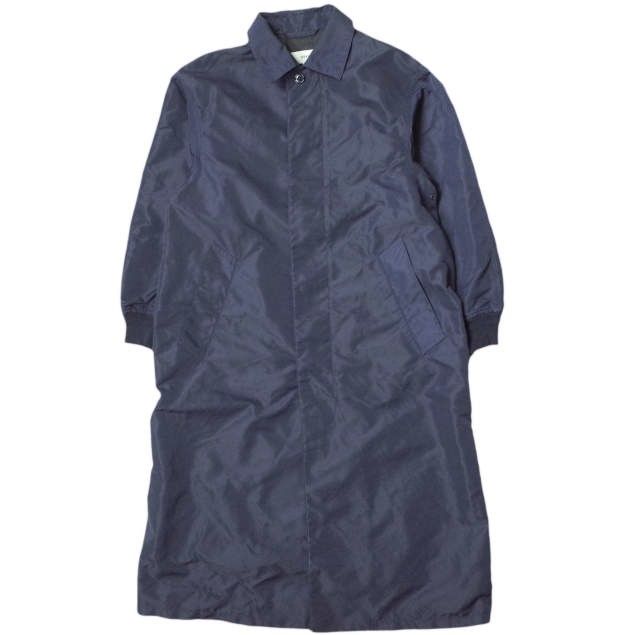 HYKE ハイク 17SS 日本製 MILITARY COAT ナイロンステンカラーコート