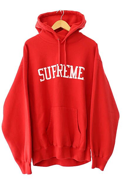 シュプリーム SUPREME 23AW Varsity Hooded Sweatshirt Red バー