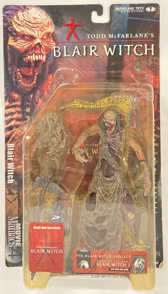 McFARLANE TOYS MOVIE MANIACS 4 BLAIR WITCH (ヒューマン) 6インチ