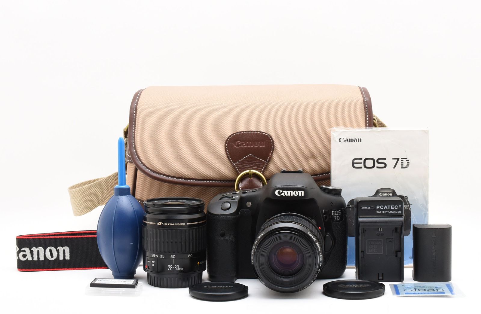 Canon - Canon EOS 7D ダブルレンズセット 未使用バッテリー付き #8520 Canon EOS 7D ダブルレンズセット 未使用バッテリー付き #8520