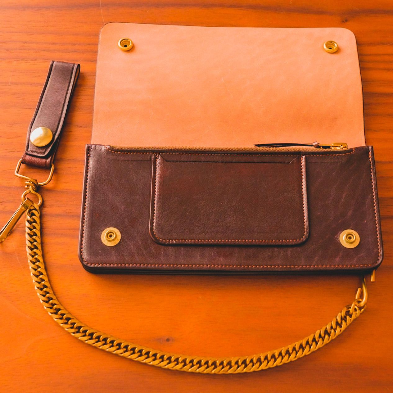 Horsebuttホースバット トラッカーウォレットLEATHERNO,04ABNcW10