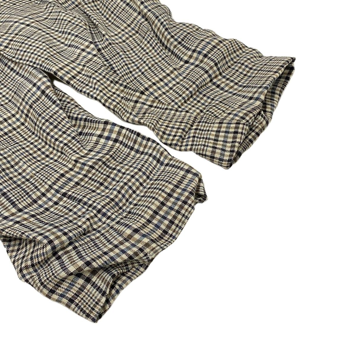 TOUJOURS トゥジュー コート サイズF レディース - ベージュ×ダークネイビー×マルチ 長袖 チェック柄 春 秋 SIROKUMA-CORPORATION_COM