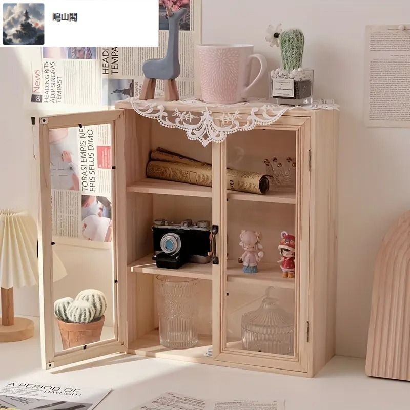 ミニキャビネット　ミニシェルフ　新品未使用　小物入れ ミニキャビネットミニシェルフ新品未使用小物入れ