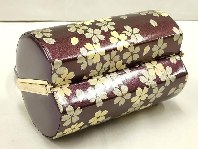 平和屋着物▽和装小物 和装バッグ2点セット ハンドバッグ 振袖用 花柄