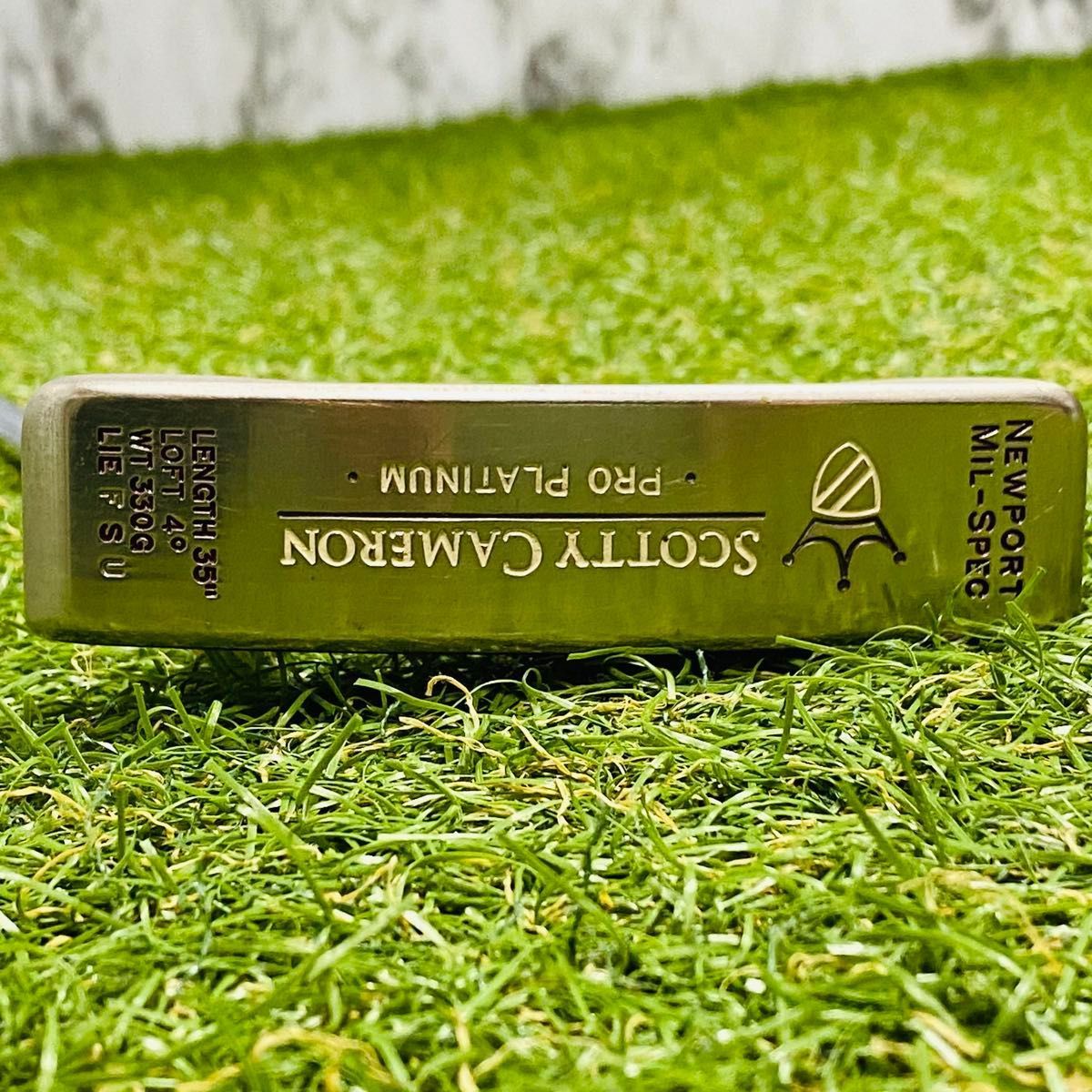 【超希少良品】 プロプラチナム ニューポート ミルスペック 330G/35インチ Scotty Cameron - 【超希少良品】 プロプラチナム ニューポート