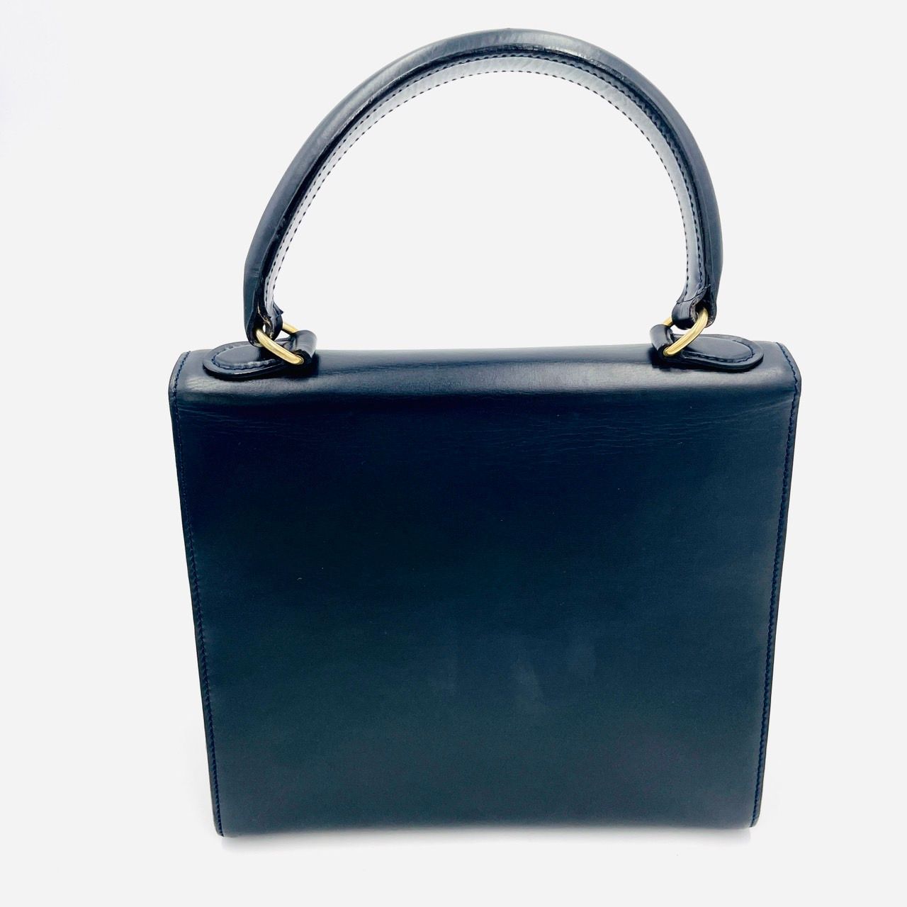 CELINE セリーヌ ハンドバッグ レザー ブラック 黒 : ブランド