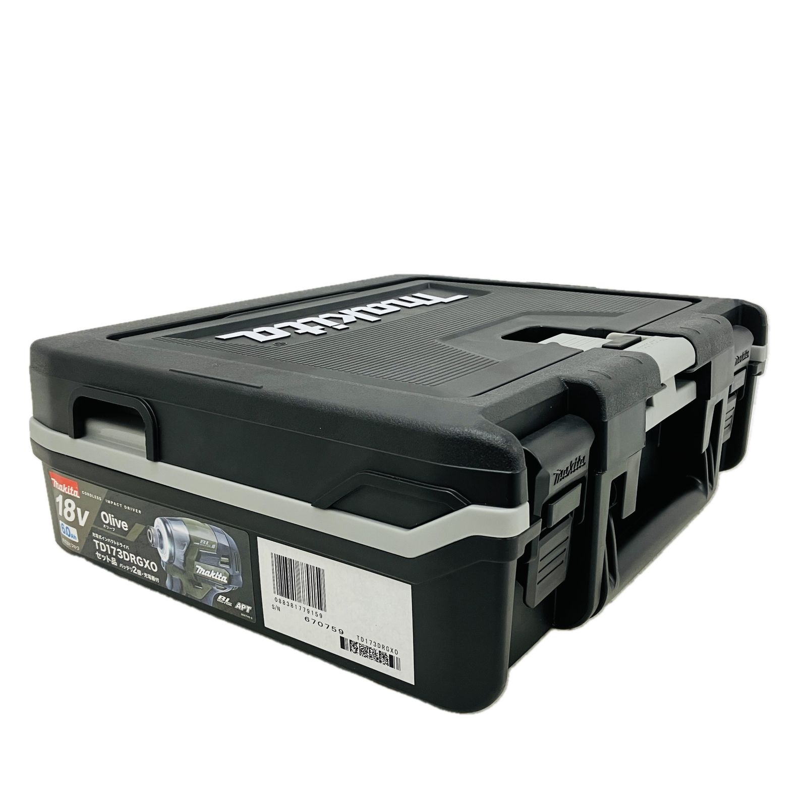100％品質保障！ makita マキタ TD173DRGXO 充電式 インパクトドライバ オリーブ 電動工具 未開封 ♥ C10553397