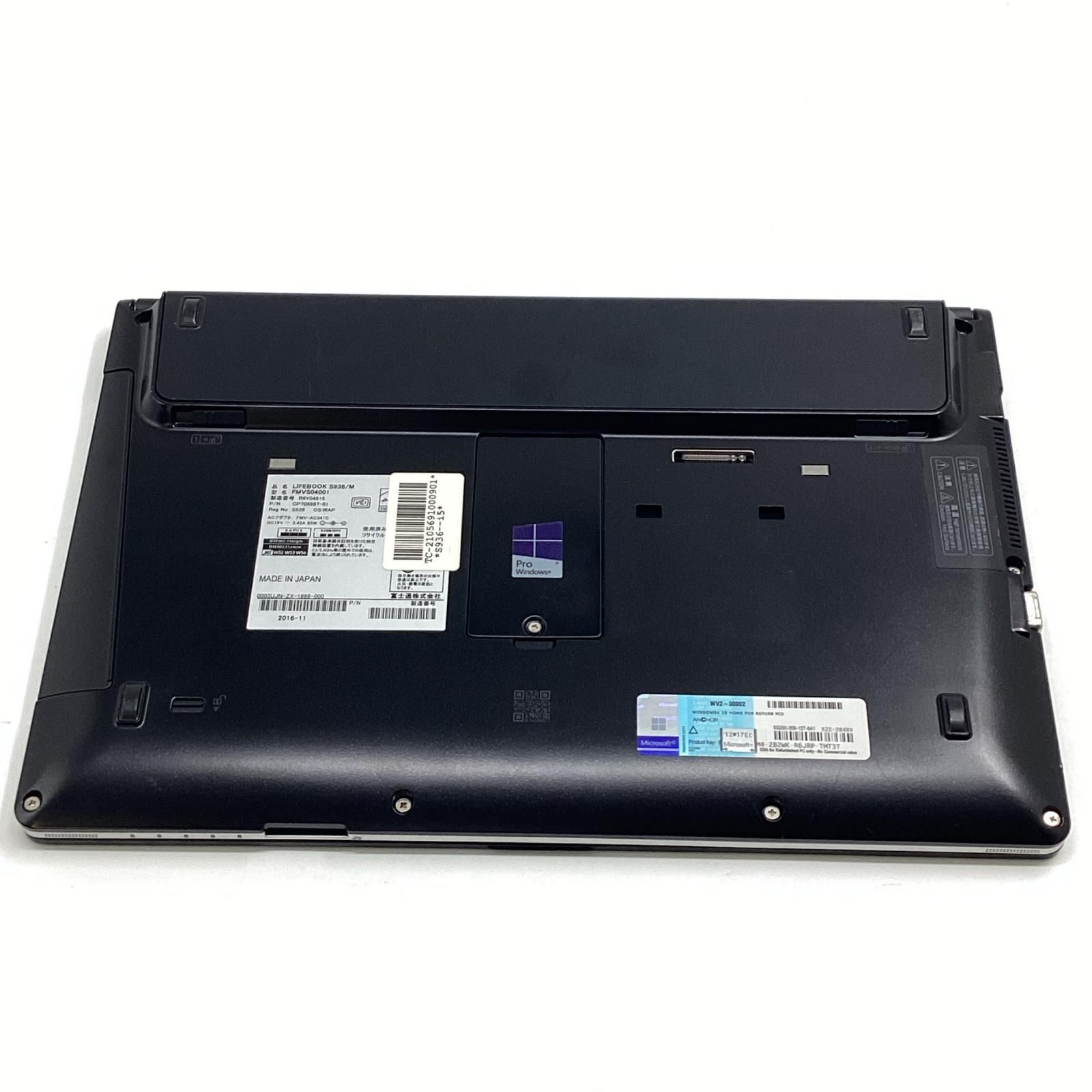 FUJITSU LIFEBOOK S936/M FMVS04001 Intel Core i5-6300U 8GB SSD