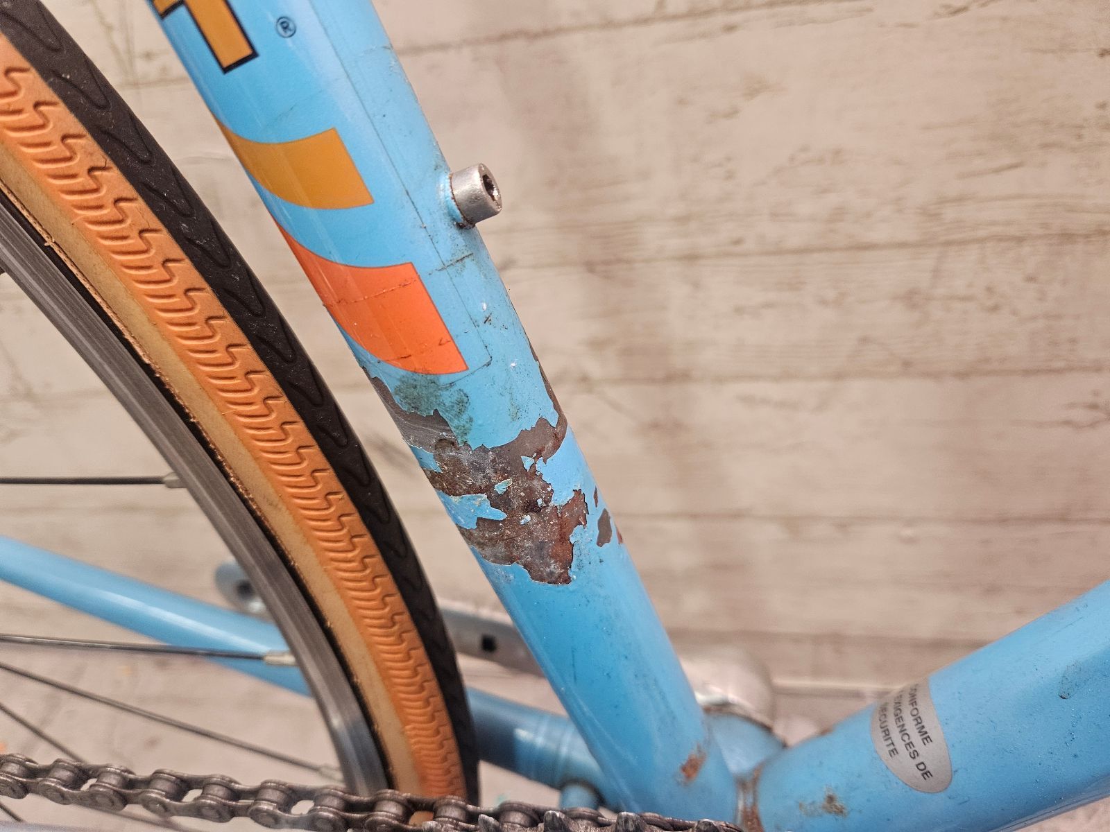 □【 西濃運輸 発送のみ 】PEUGEOT COMPETITION size:52 CAMPAGNOLO