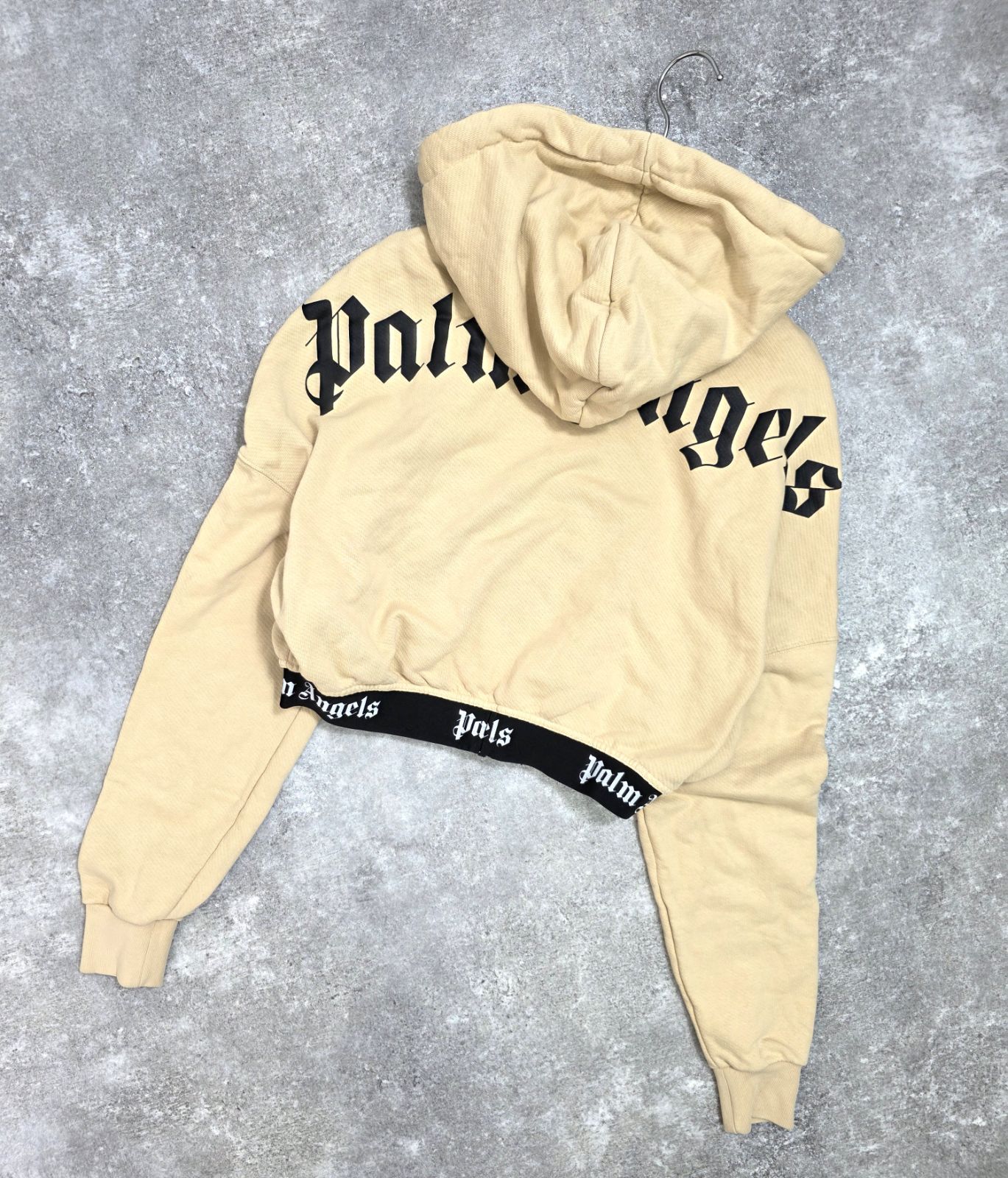 【Palm Angels】ピンナップパーカー ベージュ ☆【Palm Angels/パーム・エンジェルス】オーバーサイズ