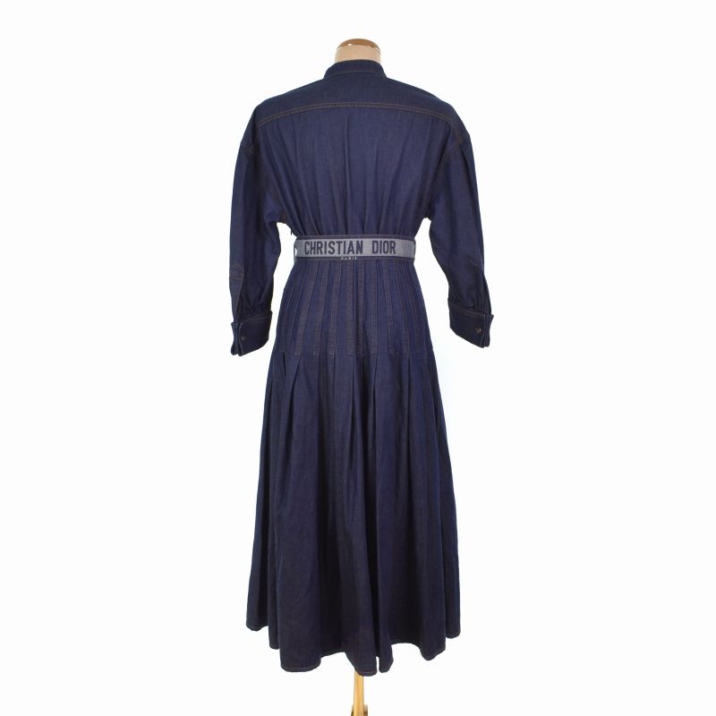 クリスチャンディオール Christian Dior 美品 デニム ワンピース