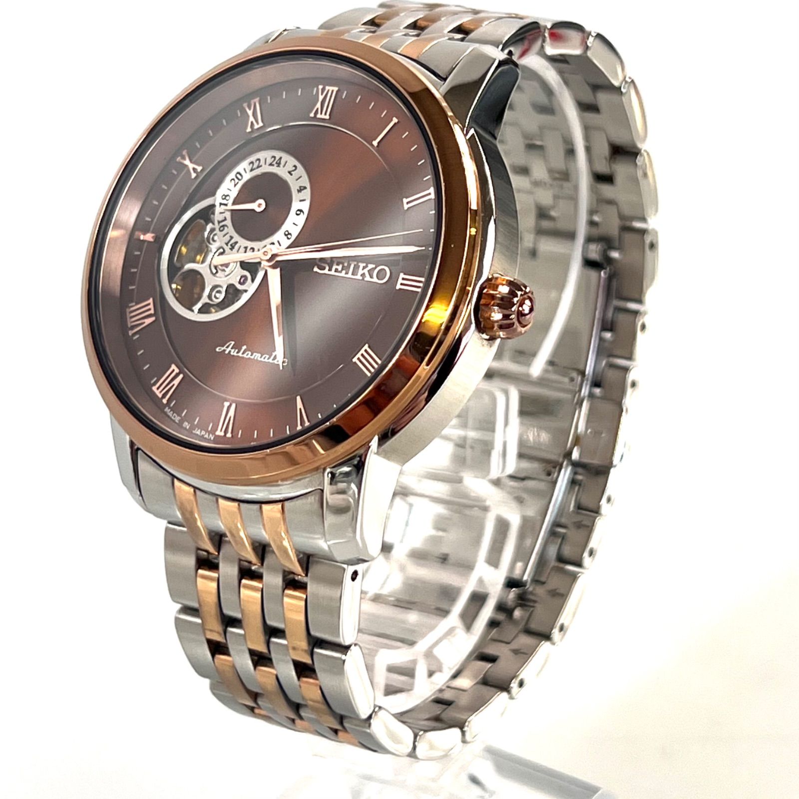 美品】セイコー プレサージュ SARY066 4R39-00M0 自動巻 セミ  