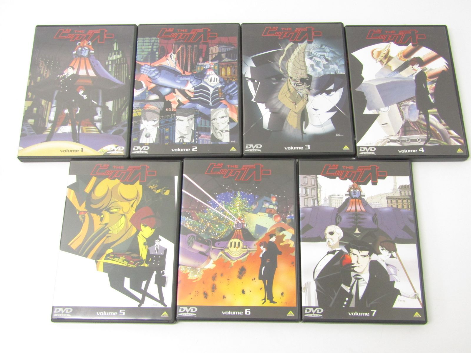 THE ビッグオー DVD セット Volume1～7 second season 1～7 （MV33