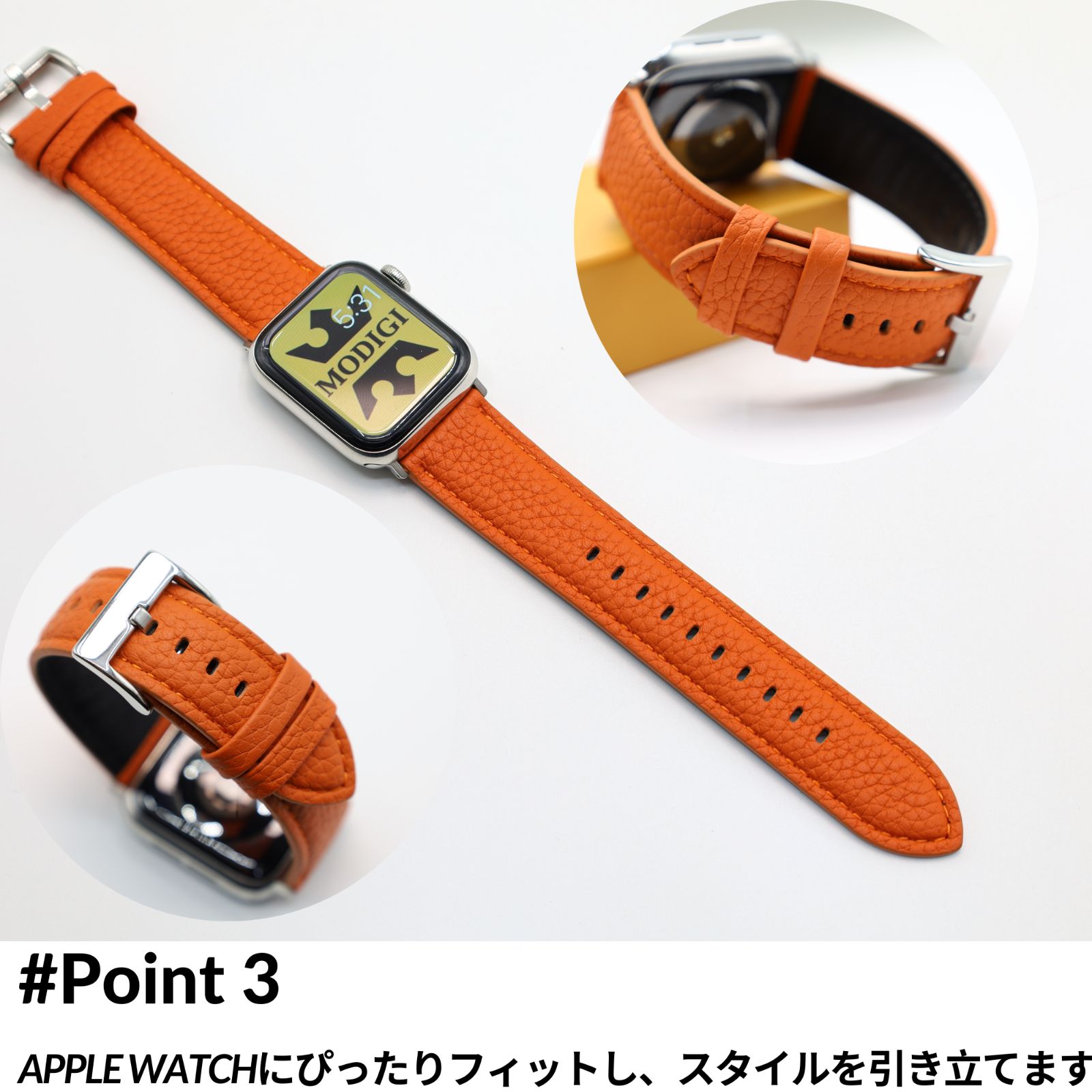 MODIGI AppleWatch 10 9 本革バンド 40 42 45 46 MODIGI AppleWatch 10 9 本革バンド 40 42 45 46 MODIGI