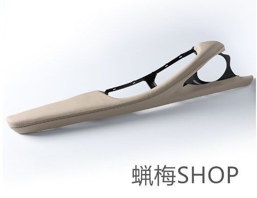 内装ドアアームレスト革外枠サポート 1個