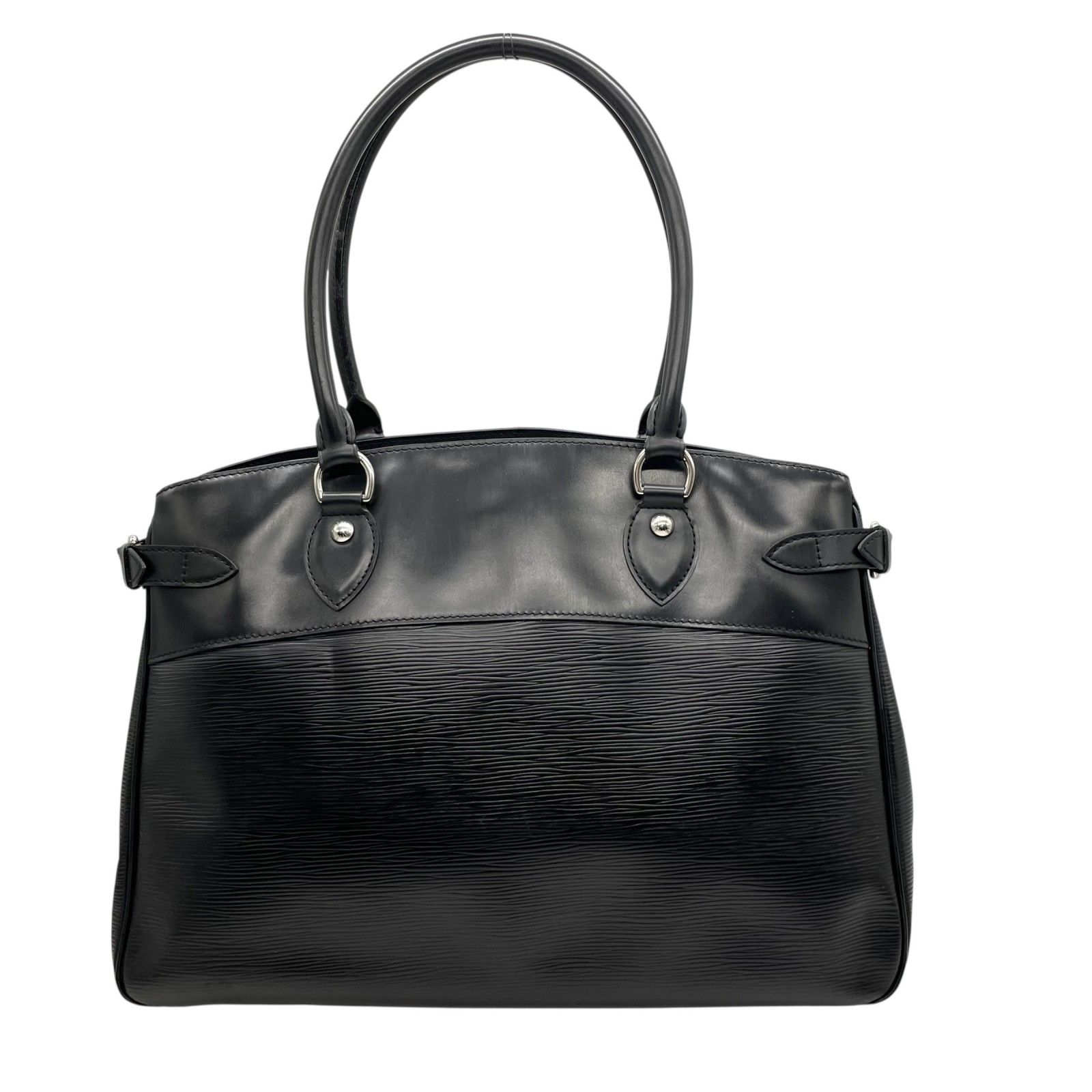 極 美品 ルイヴィトン ハンドバッグ ノワール エピ レザー トート